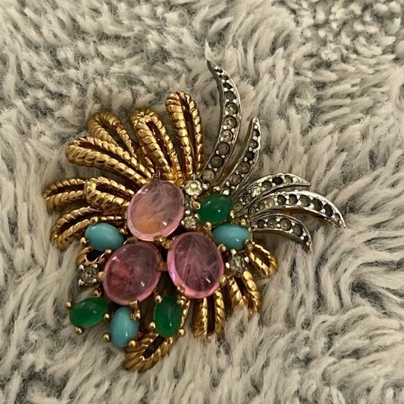 🤩rare vintage JOMAZ brooch - Picture 10 of 13